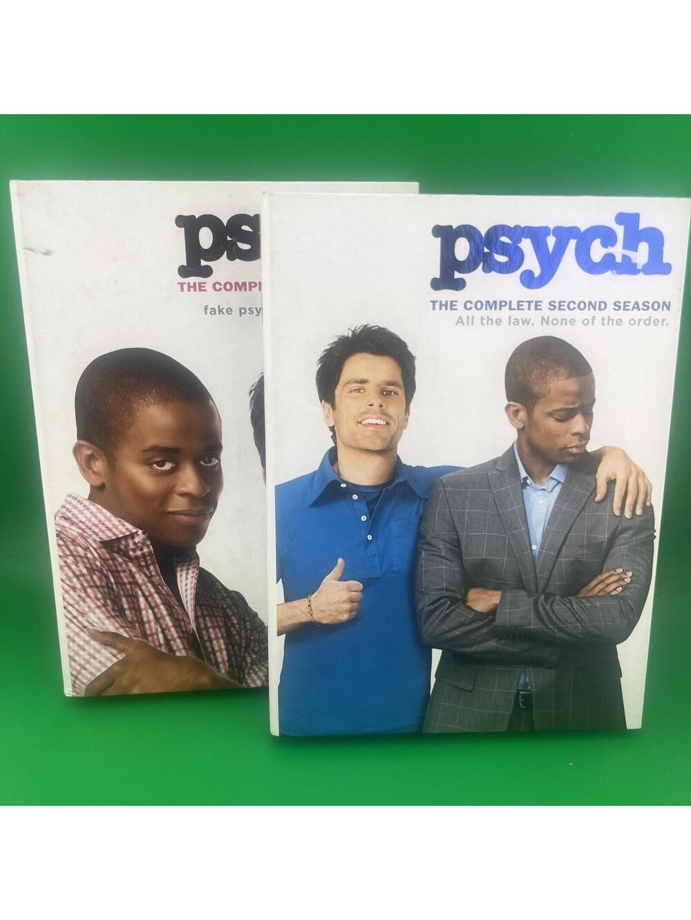 Psych TV Show DVD Set Seasons 2 & 3 Used Good Condition Dulé Hill P300